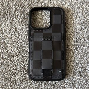 Walli iPhone 16 Pro case - midnight check
